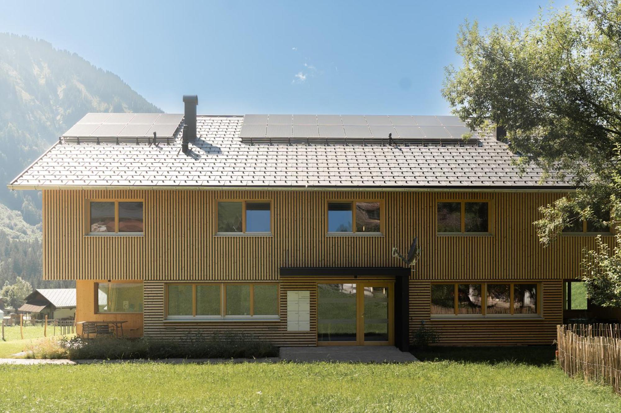 Haus Kanabe Schoppernau Exterior photo